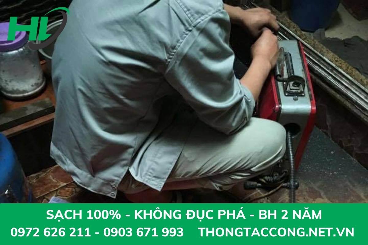 Quy trình cung cấp dịch vụ thông tắc cống phường Nguyễn Trung Trực 