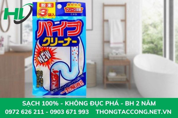 Bột thông cống Nhật Bản hiệu quả Nagara