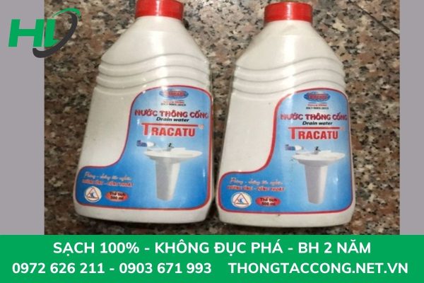 Hóa chất thông bồn rửa bát Tracatu