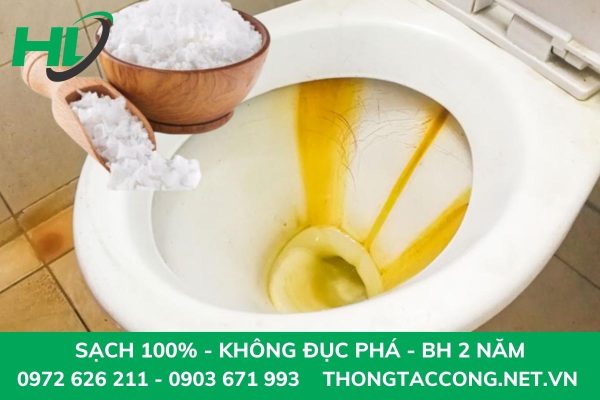 thông bồn cầu bằng muối có thể bạn chưa biết