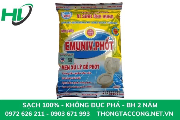 Men vi sinh hầm cầu EMUNIV.PHOT