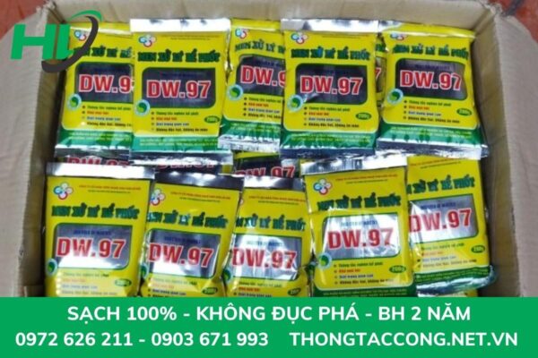 Men vi sinh bồn cầu DW.97
