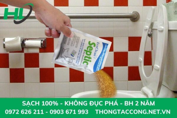 Men xử lý bể phốt Clean Septic