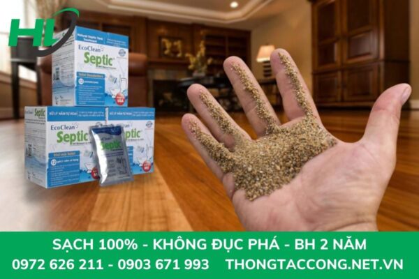 Cần nắm rõ những lưu ý khi sử dụng bột vi sinh thông bồn cầu