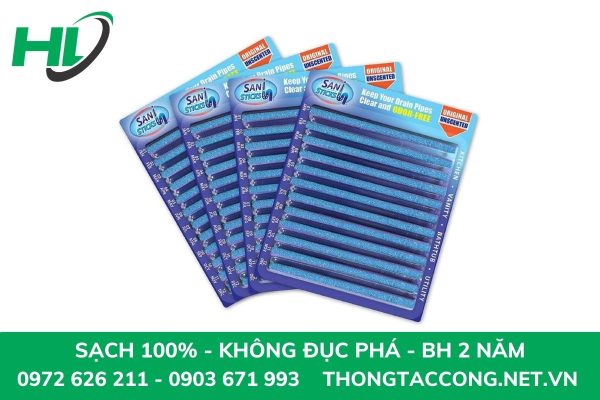 Que thông tắc cống Sani Sticks 
