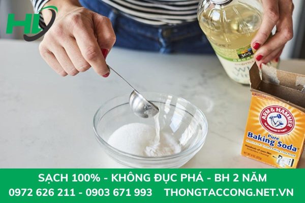3 cách thông chậu rửa bát bằng Baking Soda tại nhà siêu hiệu quả