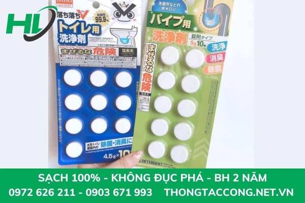 Viên thông tắc bồn rửa bát 