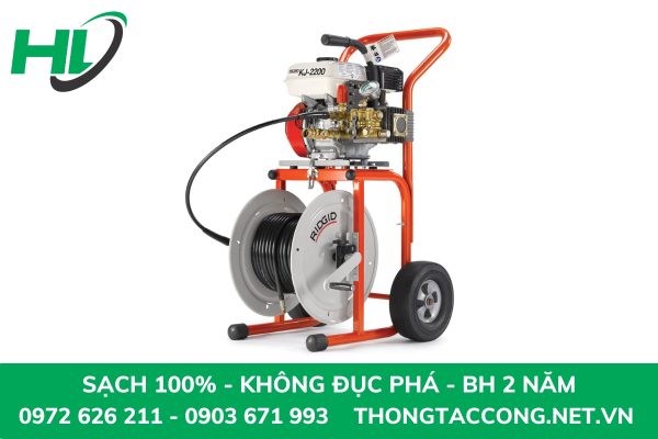 Máy thông cống áp lực nước KJ-2200