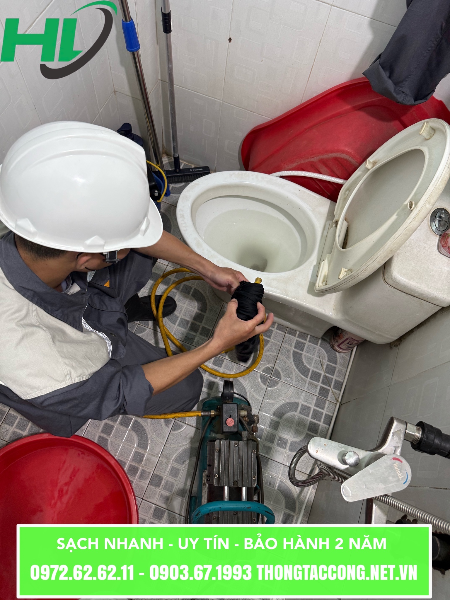 Thông cống nghẹt tại Sóc Trăng