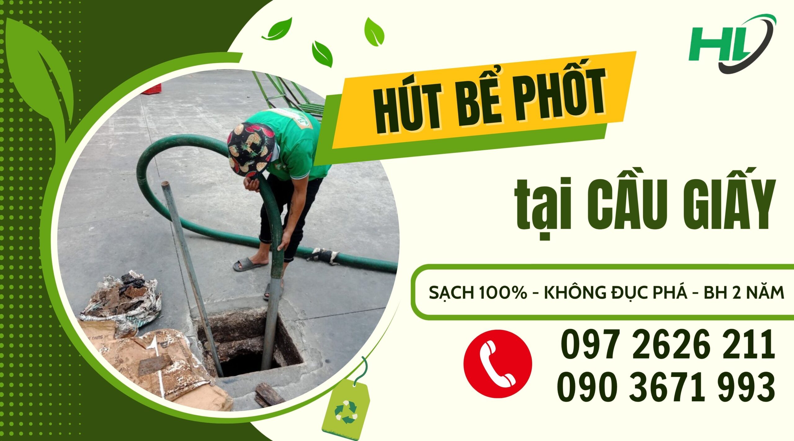 Hút Bể Phốt Tại Cầu Giấy Giải Pháp Nhanh Chóng Cho Mọi Hộ Gia Đình