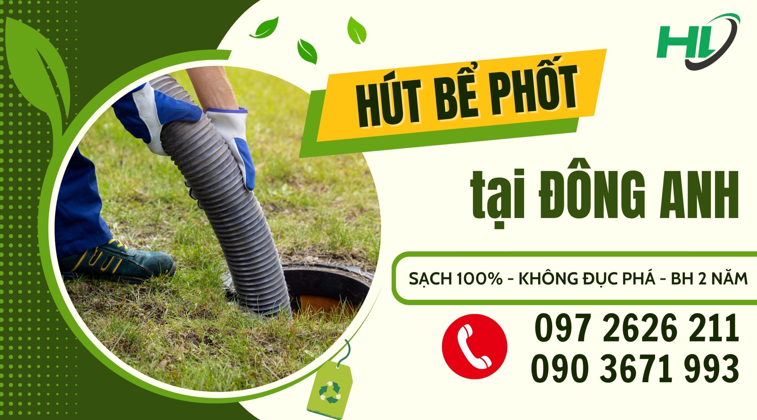 Hút Bể Phốt Tại Đông Anh Nhanh, Sạch, Không Đục Ph