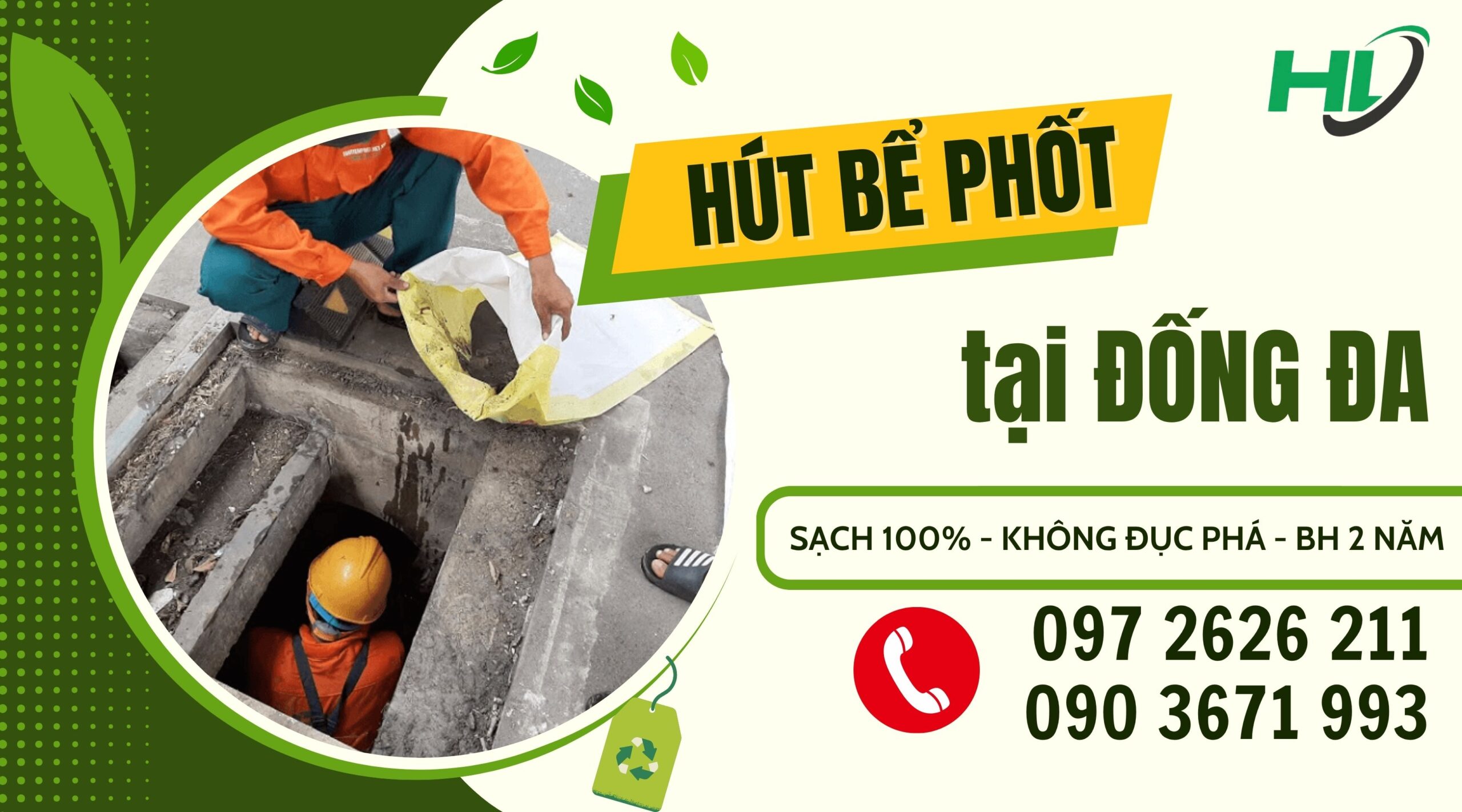 Hút Bể Phốt Tại Đống Đa Nhanh Gọn, An Toàn Từ Hoàng Long 