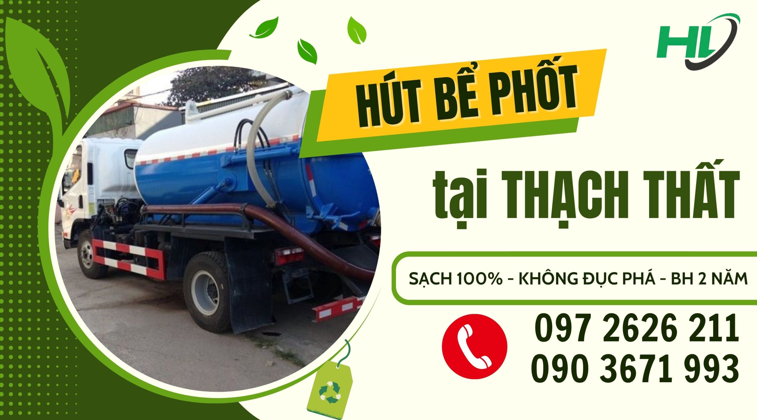 Hút Bể Phốt Tại Thạch Thất Dịch Vụ Nhanh Chóng, Sạch Sẽ Và An Toàn