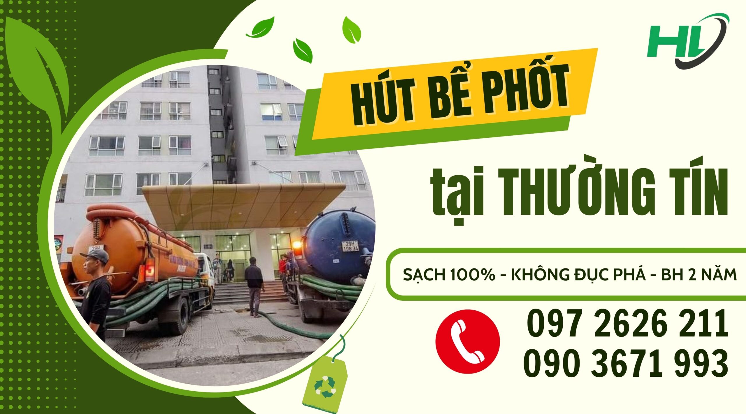 Hút bể phốt tại Thường Tín