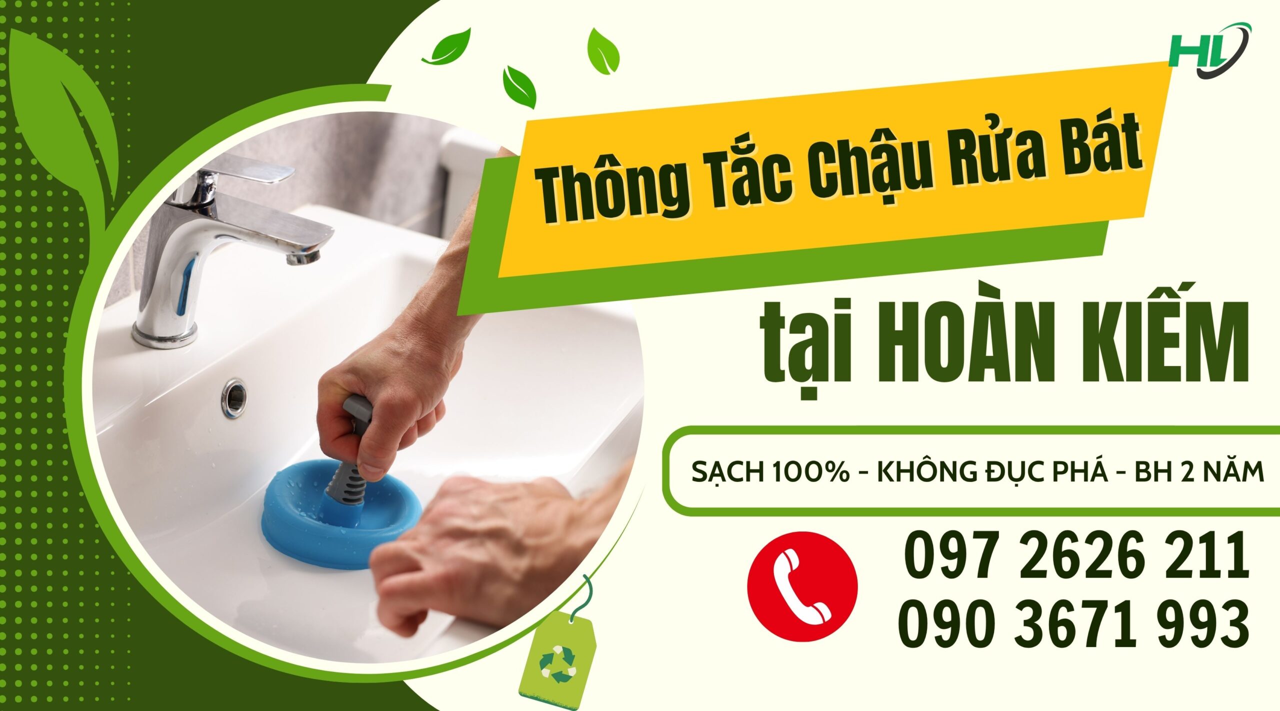 Thông Tắc Chậu Rửa Bát Tại Hoàn Kiếm Nhanh, Uy Tín