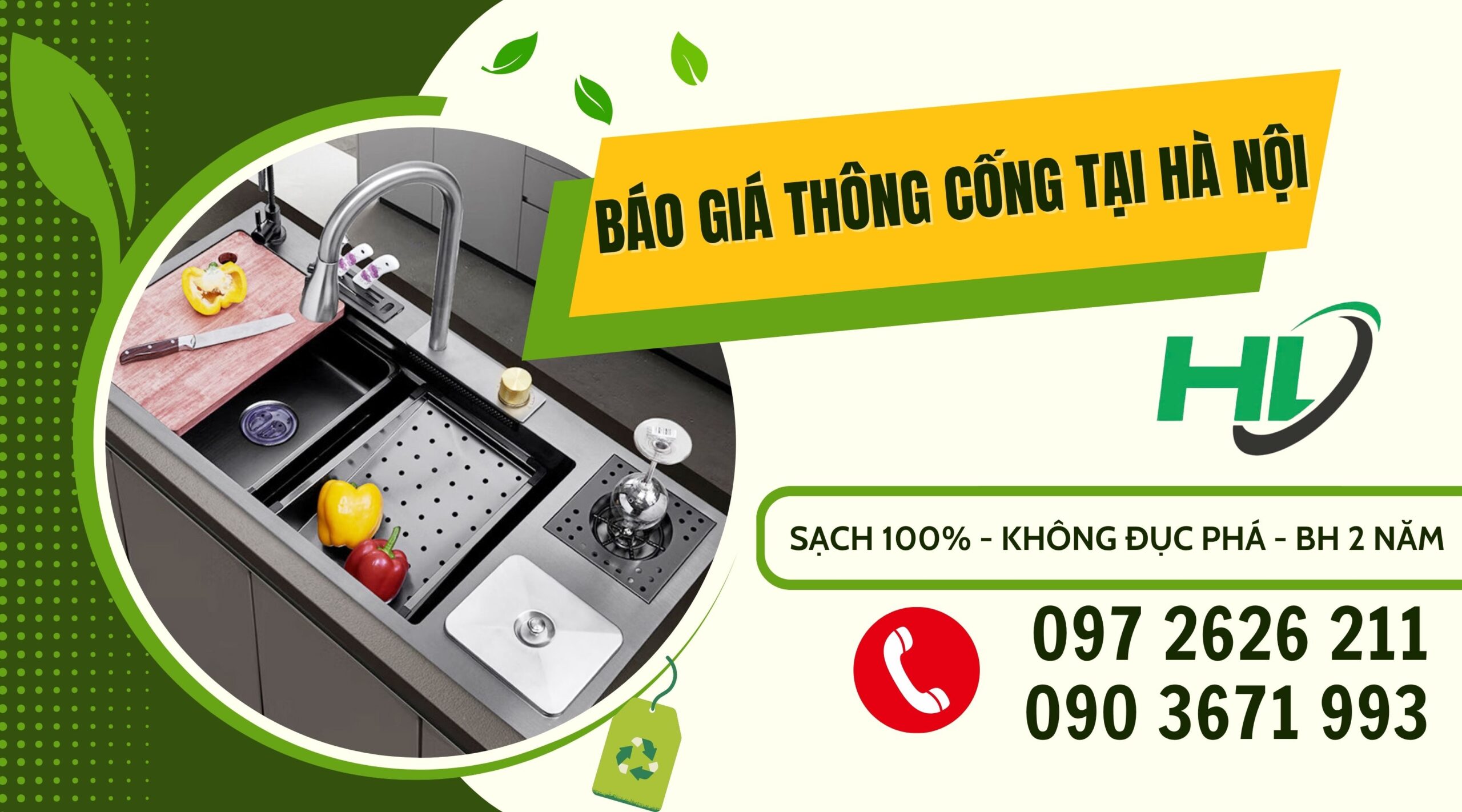 Báo giá thông cống tại Hà Nội