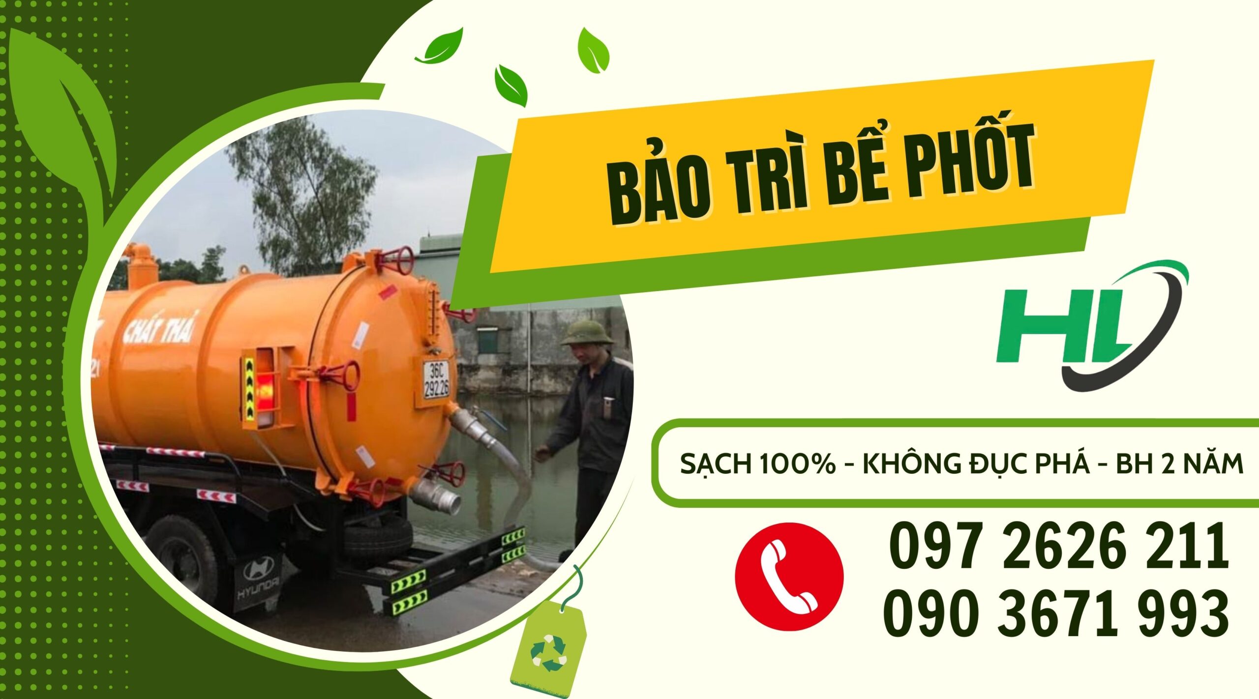 bảo trì bể phốt