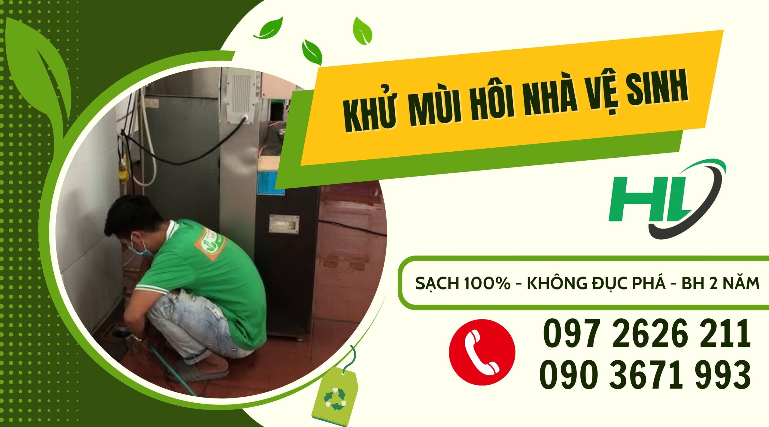 khử mùi hôi nhà vệ sinh