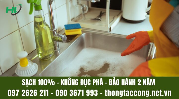 Thông Tắc Chậu Rửa Bát Tại Hà Đông Hiệu Quả, Không Gây Mùi thong tac chau rua bat tai ha dong 2
