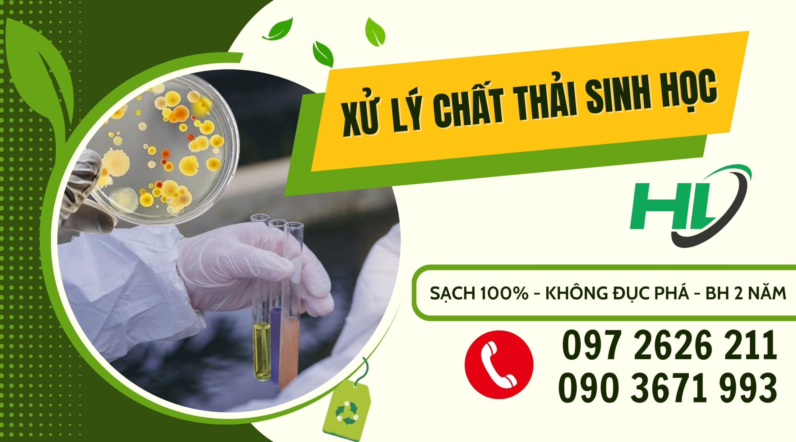 Công nghệ xử lý chất thải sinh học hiện đại tại Việt Nam