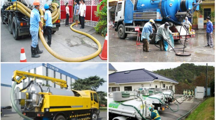 thông tắc cống tại trường học