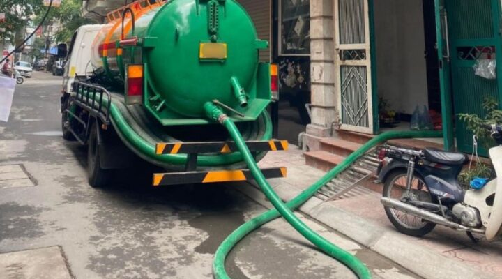 hút bể phốt an toàn vệ sinh