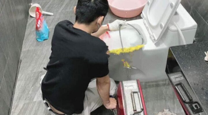 thông tắc bồn cầu Hà Bắc