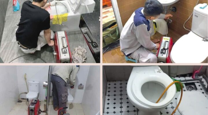 thông tắc bồn cầu Hà Tuyên