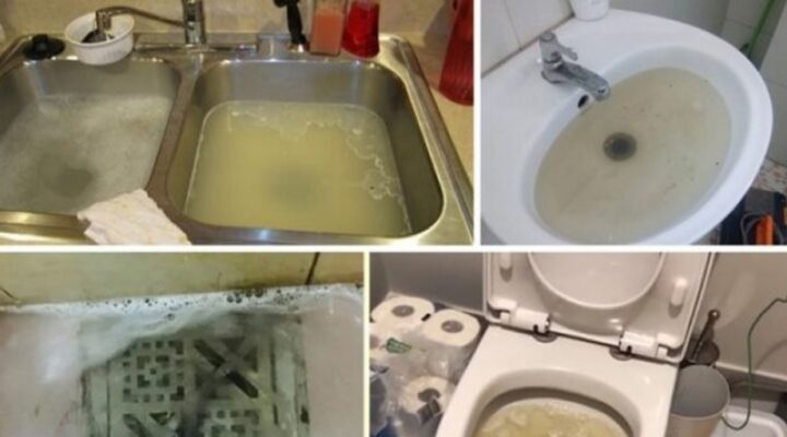 thông tắc cống tại nhà có hiệu quả